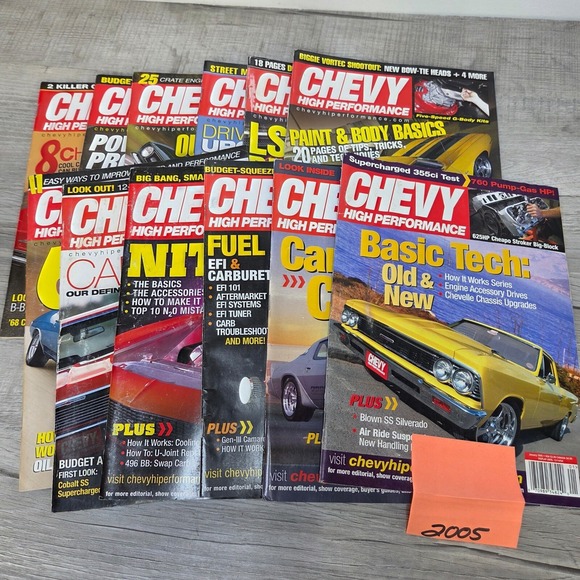 Chevy High Performance | Other | Chevy High Performance Magazine 205 ...